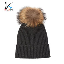 2017 design personalizado de alta qualidade mens inverno chapéu de pele